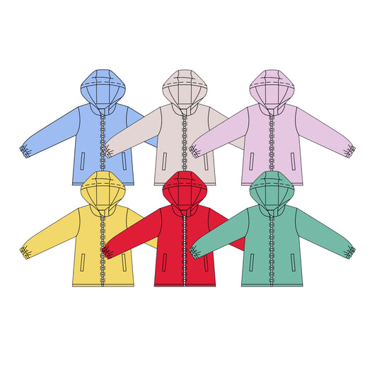 Custom moq 5 each style eta 6-7weeks baby boy clothes hooded long sleeve top 6-25.9.9
