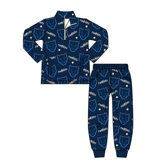 Custom moq 5 mix size eta 6-8weeks milk silk summer teams baby boy clothes long sleeve pants sets-25.10.31