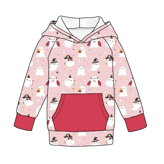 Custom moq 5 each style eta 6-7weeks baby girl clothes halloween hooded long sleeve top-25.8.1