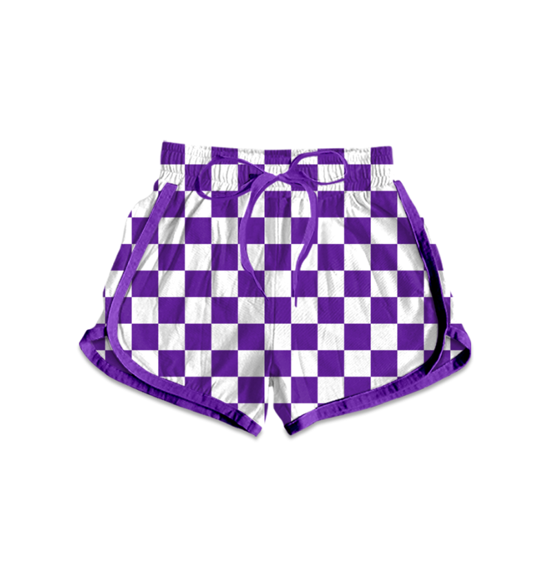 Custom moq 5 mix size milk silk eta 6-8weeks summer team shorts adult and baby girls clothes team summer shorts