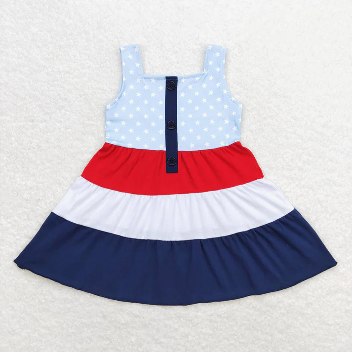 RTS baby girls clothes short Sleeve dress