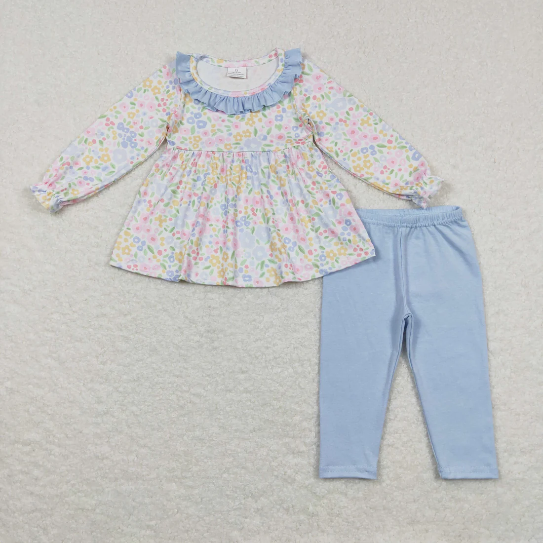 RTS NO MOQ Sibling baby girls boys clothes long sleeve pants sets