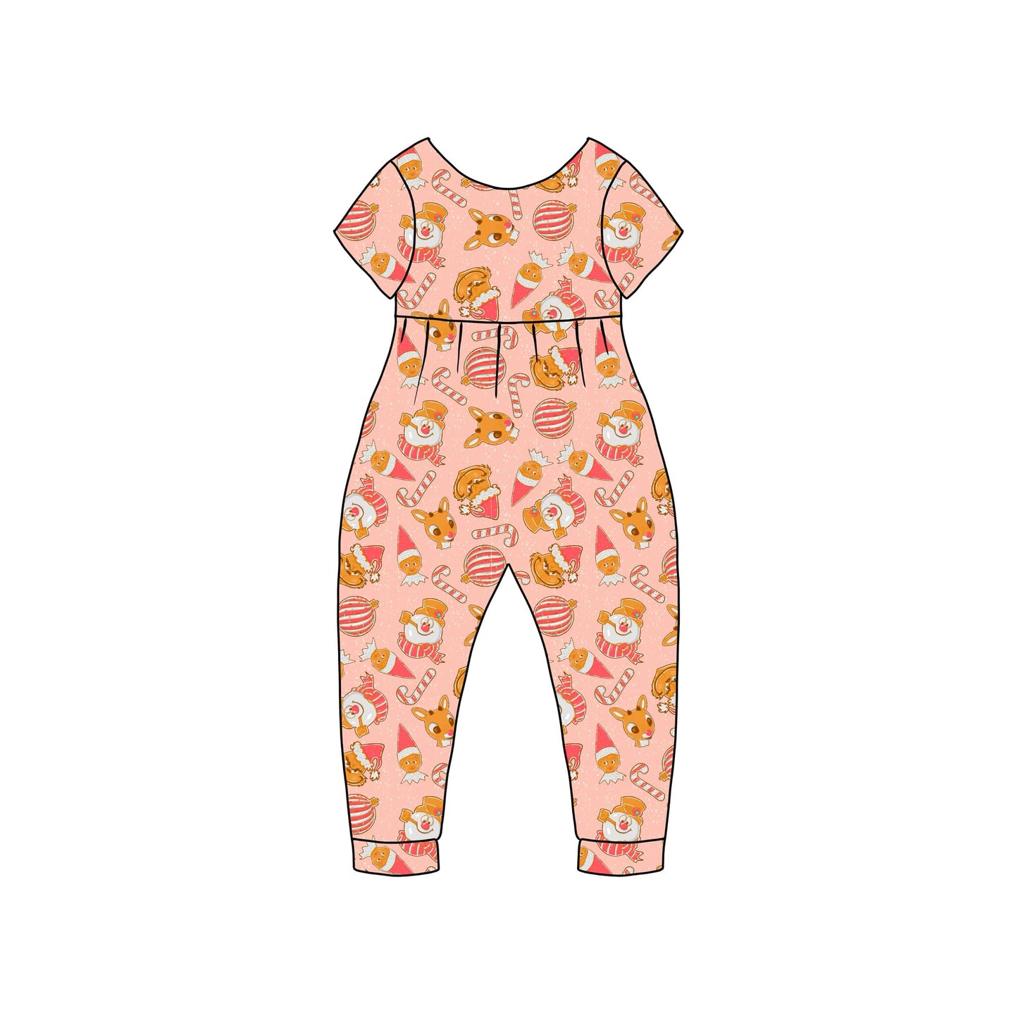 Deadline  October 18 custom no moq eta 6-8weeks Pink Weibo Elk Pattern Short Sleeve Long Climbing Suit