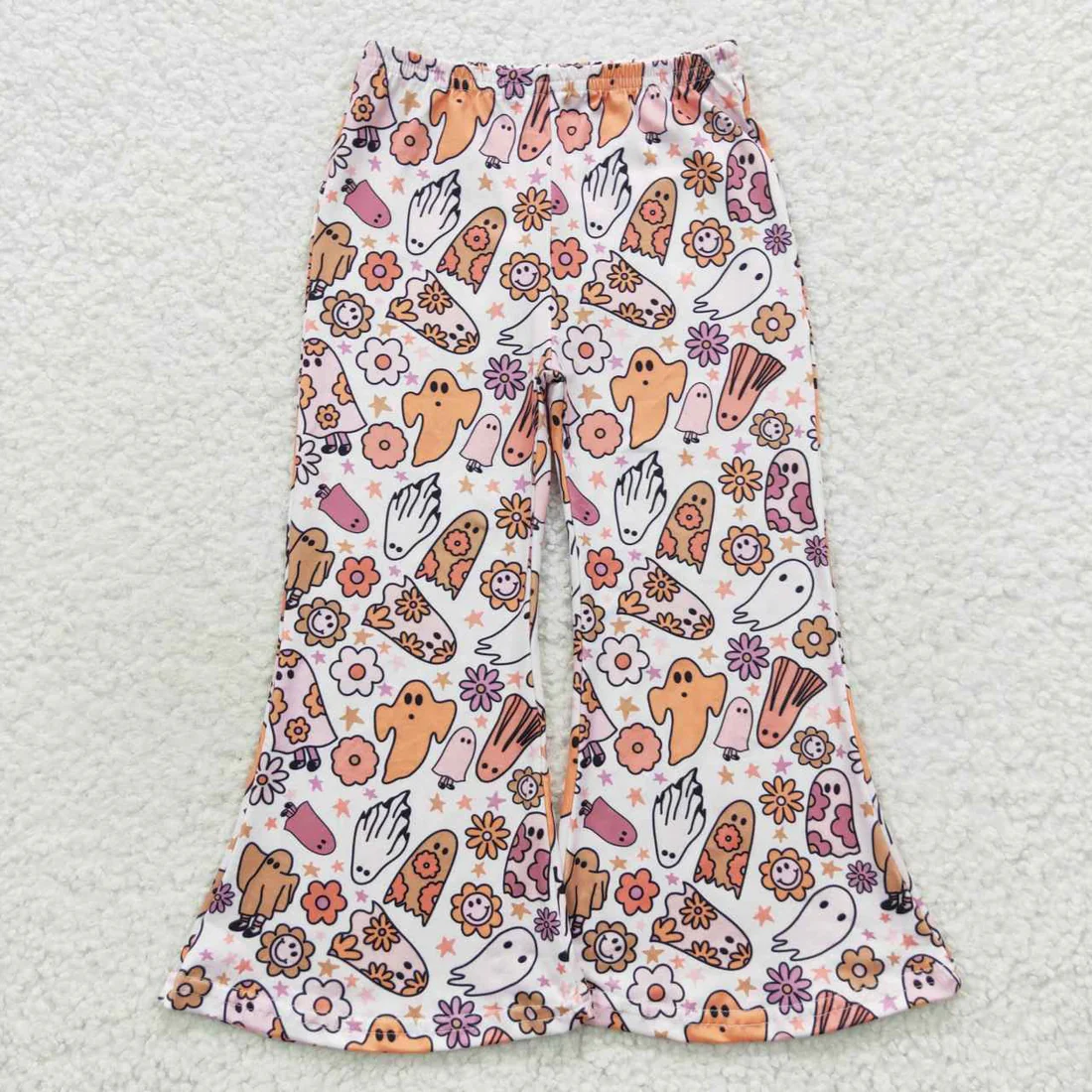RTS NO MOQ Sibling Baby girls clothes Summer halloween long pants