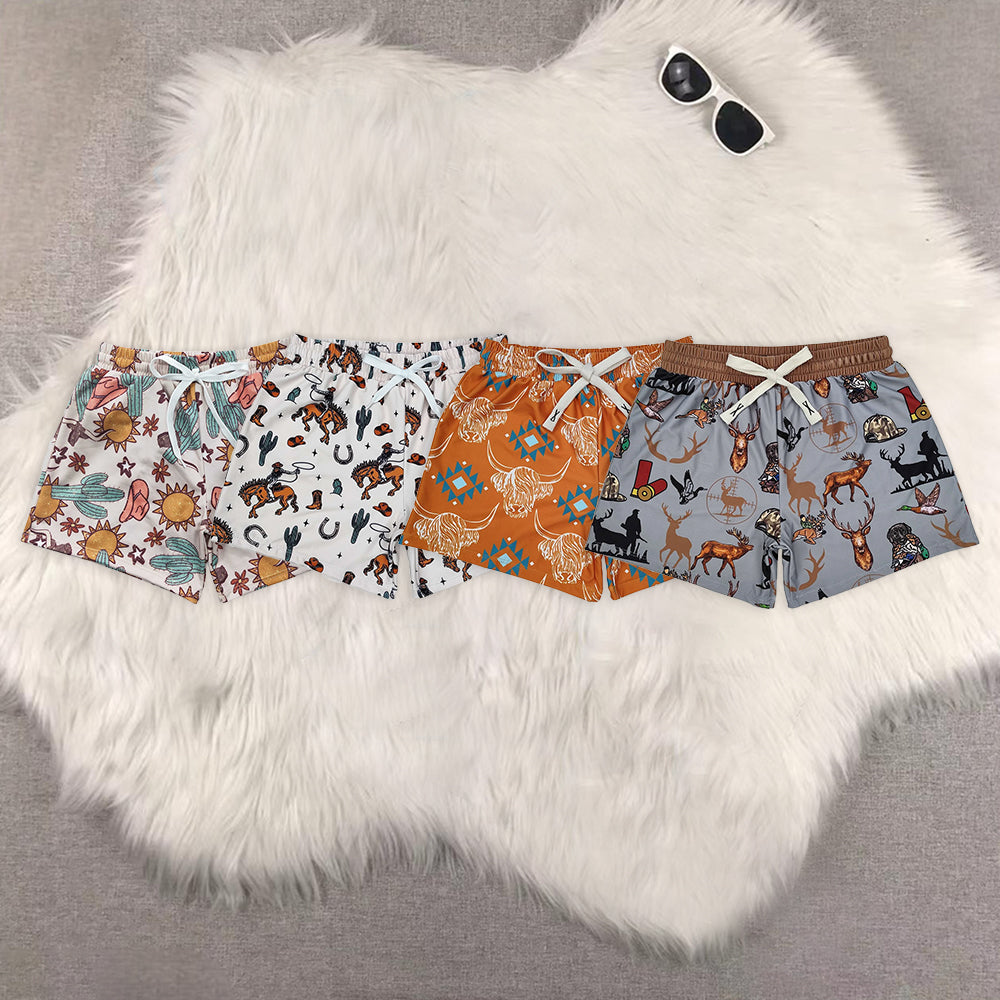 RTS NO MOQ baby boy clothes summer swim trunks