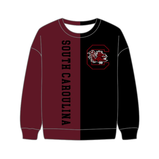 Custom moq 8 mix size milk silk summer team baby boys clothes black and dark red long sleeve top-25.9.22