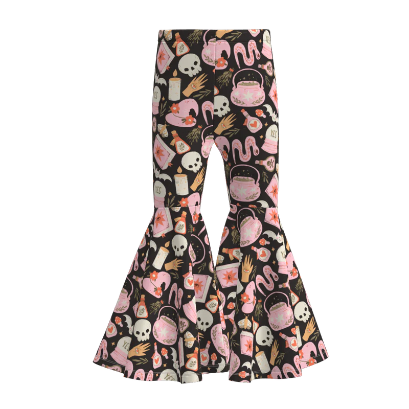 Custom moq 5 each style eta 6-7weeks halloween baby girl long pants and adult pants-25.7.16