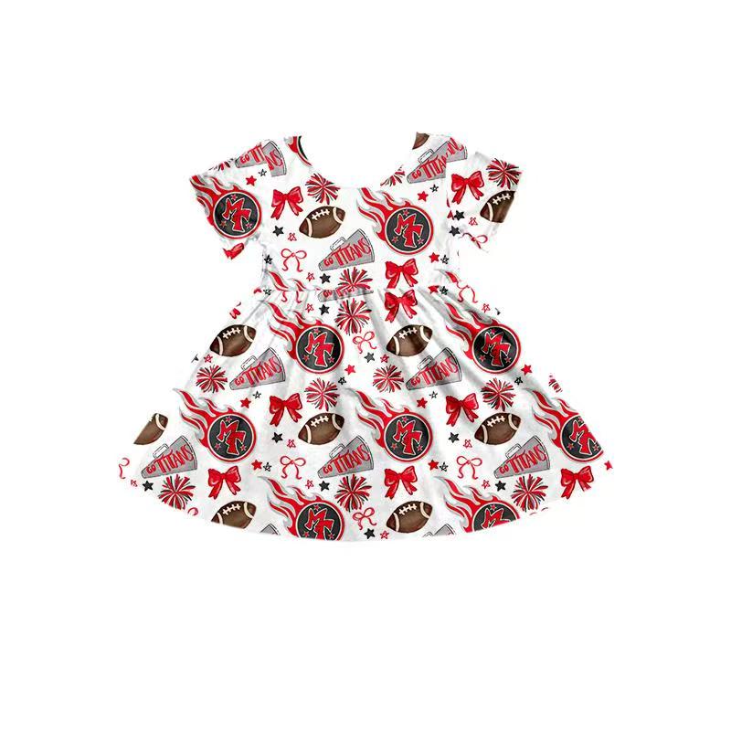 Custom moq 5 mix size  school dresses summer girls dress