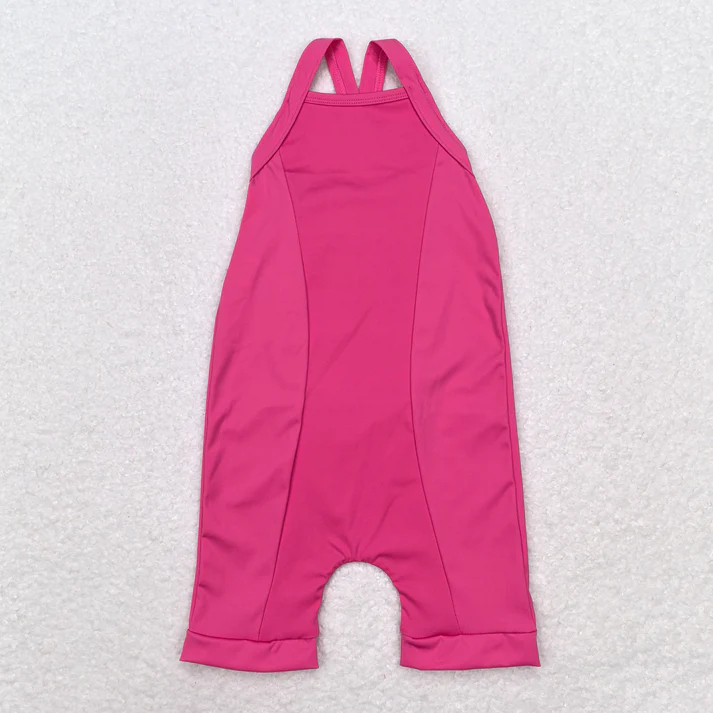 RTS NO MOQ Solid color one-piece baby romper