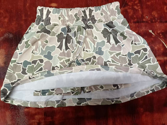 Custom moq 3 eta 6-7weeks baby kids clothes girls camouflage skirt-25.5.12