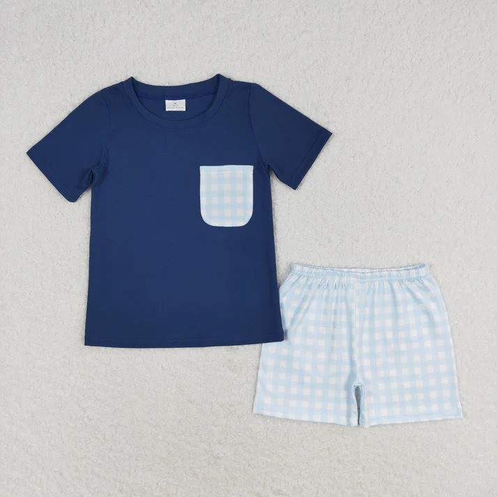 RTS Boys clothes summer Short Sleeve Shorts sets