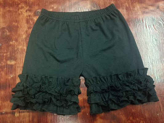 Custom moq 3 eta 6-7weeks baby girls clothes black lace summer shorts