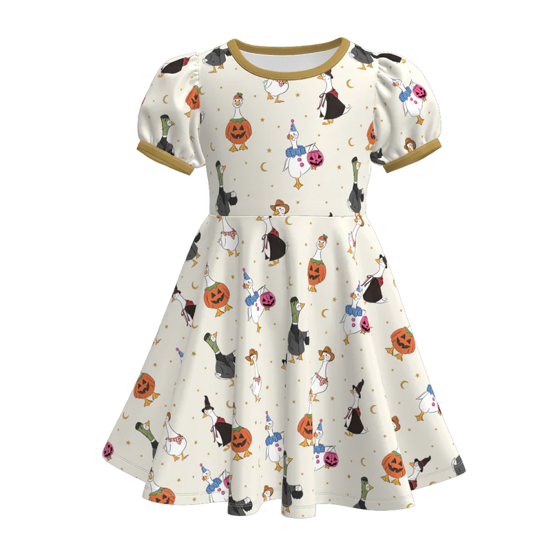 Custom moq 5 each style eta 6-7weeks baby girl short sleeve pants sets and dress 1 and dress 2