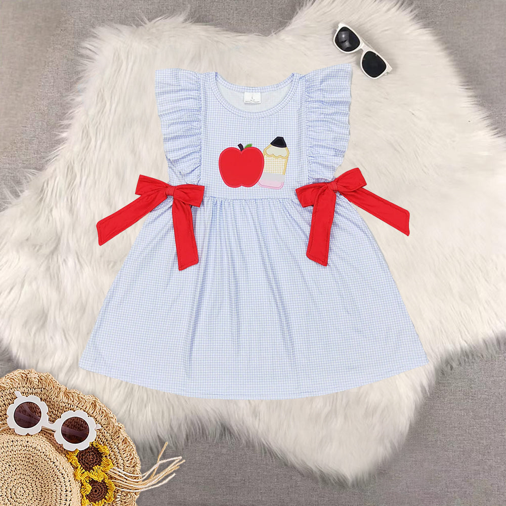 RTS baby girls clothes short Sleeve dress