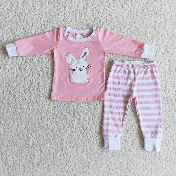 RTS NO MOQ Baby Boys Clothes Easter long-sleeved pants set