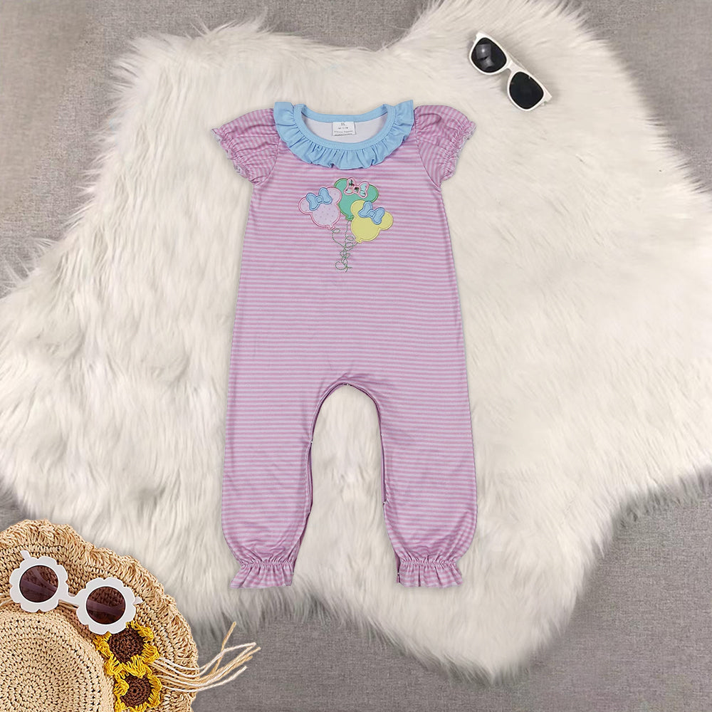 RTS NO MOQ baby girls clothes Dream Short Sleeve Suit & Dress & Top rompers