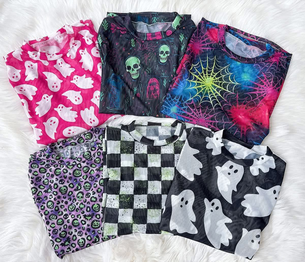 Custom moq 5 each style eta 6-7weeks baby boy clothes SPOOKY SEASON IS ALMOST HERE long sleeve tops-25.7.22