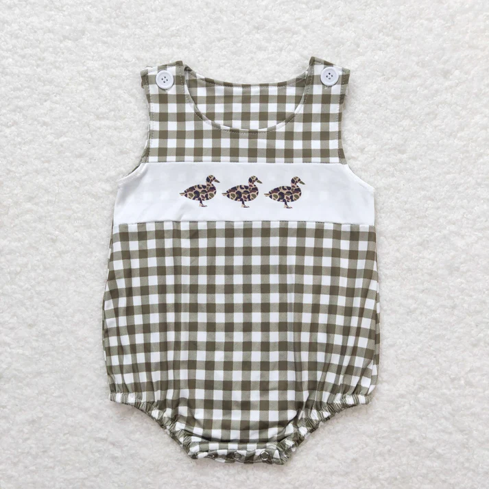 Baby Girls Leopard Duck Sibling Summer Shorts Outfits Clothes Sets