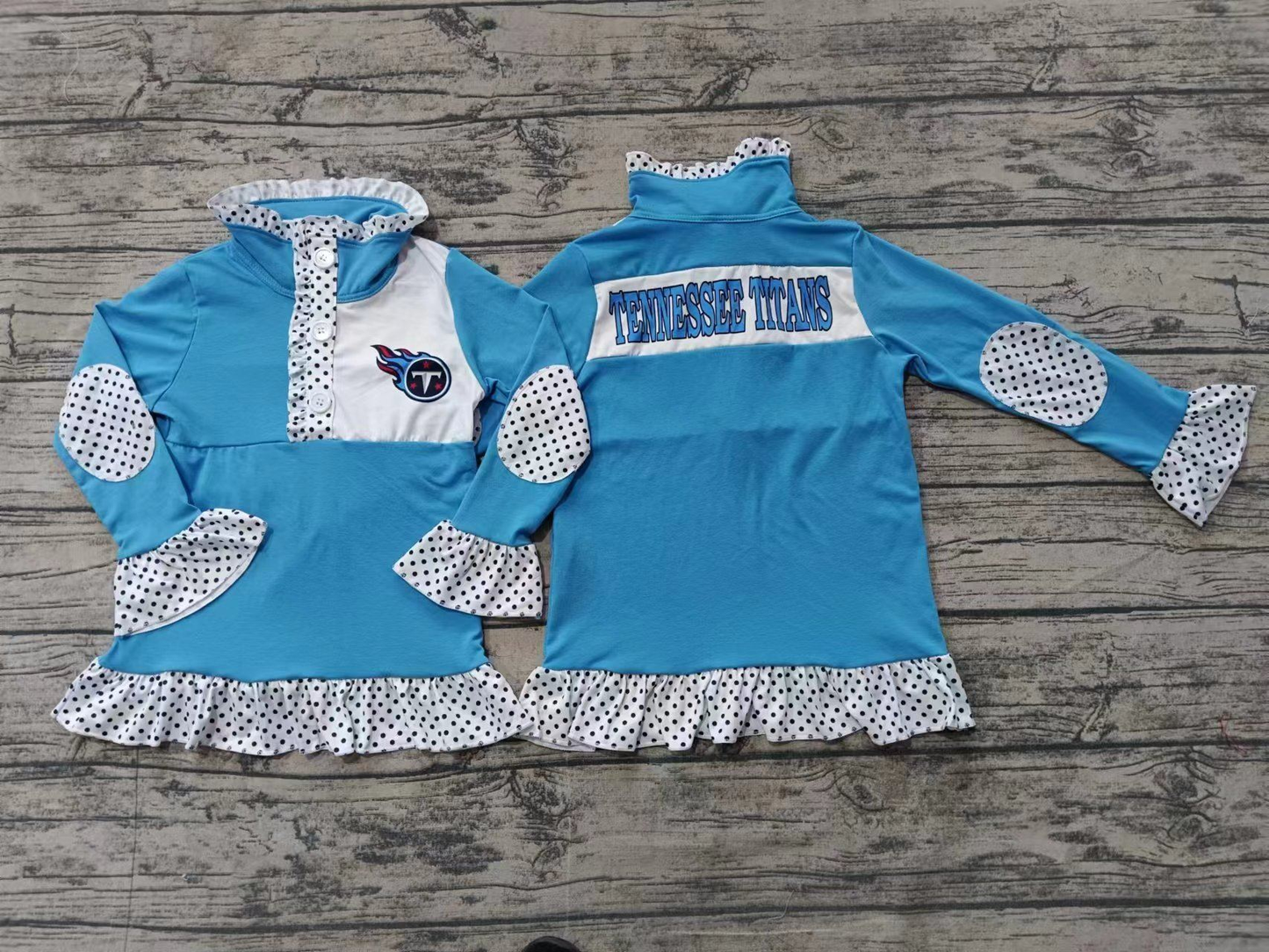 Custom moq 5 mix size milk silk baby boys clothes team blue long sleeve top-25.8.2
