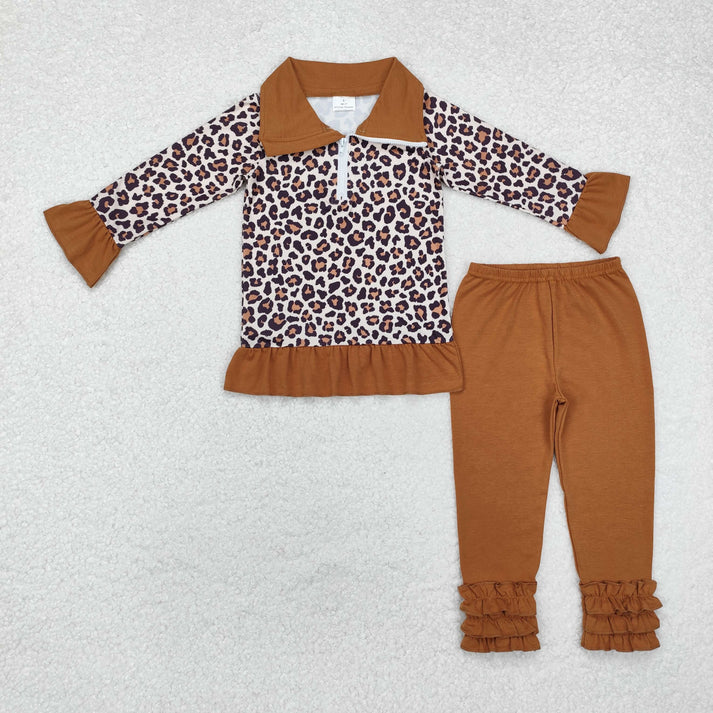 RTS NO MOQ Sibling baby girl boys clothes duck floral long sleeve pants Sets