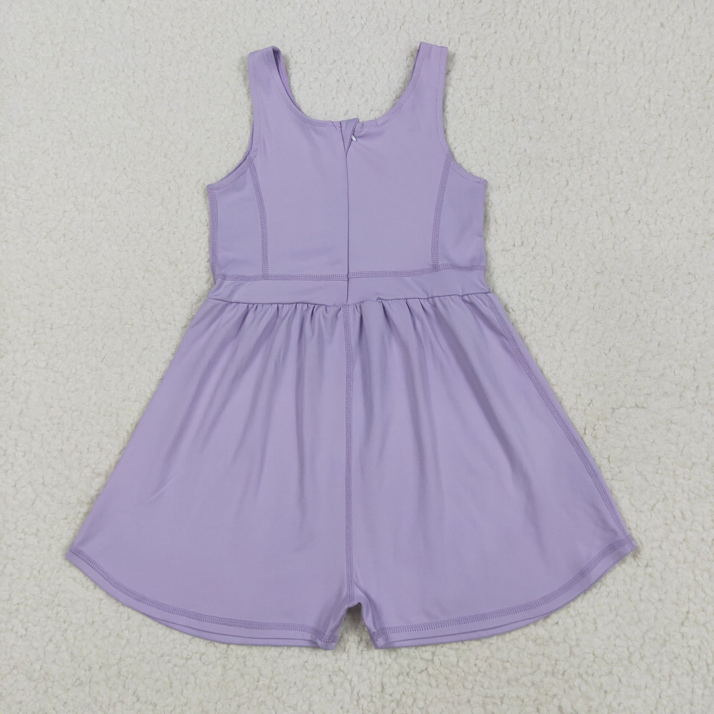 RTS NO MOQ SR3020 Solid blue and purple yoga sleeveless jumpsuit