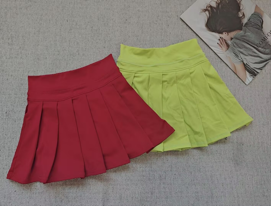 RTS Sibling baby girls clothes yoga solid color summer shorts skirts