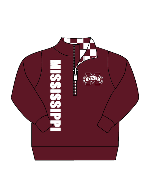 Custom moq 5 mix size milk silk summer teams baby boy clothes dark red long sleeve top-25.9.10