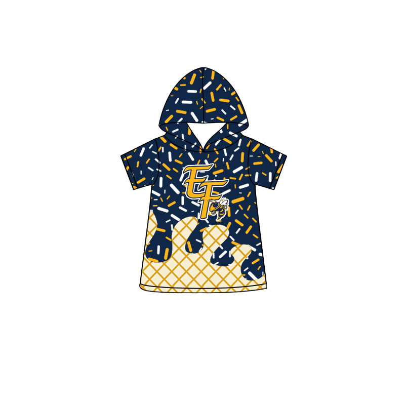 Custom Special character style hooded tops Beach