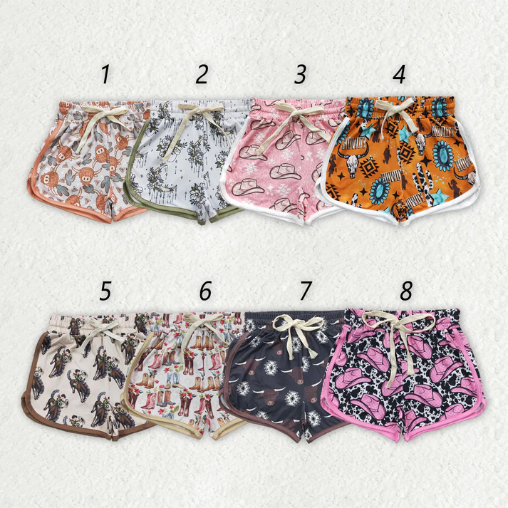 RTS NO MOQ baby girl clothes summer shorts