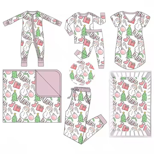 Custom moq 5 each style eta 6-7weeks baby girl clothe long sleeve pant sets and dress and pant and romper and blanket-25.8.1