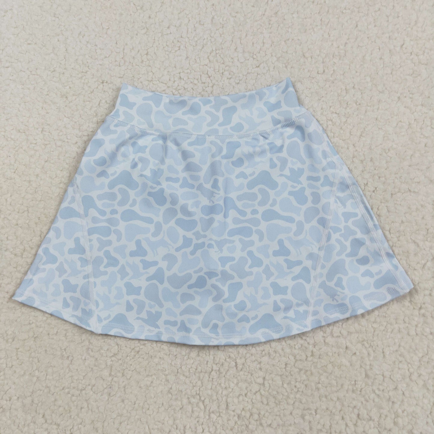 RTS NO MOQ（In Stock ) GLK0129 Duck and Puppy Light Camouflage Yoga Skirt