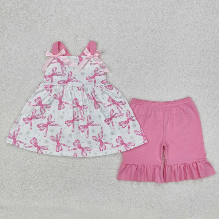 Sibling Baby Girls clothes Flowers Summer Sibling Sister Clothes Sets