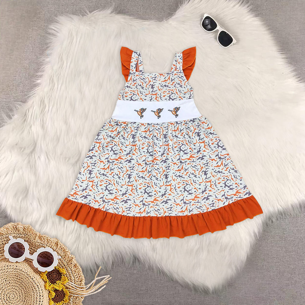 RTS Boys and girls Embroidered Short Sleeve Shorts sets dress rompers