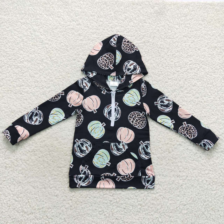 RTS NO MOQ Sibling baby girl boy clothes hooded long-sleeved tops