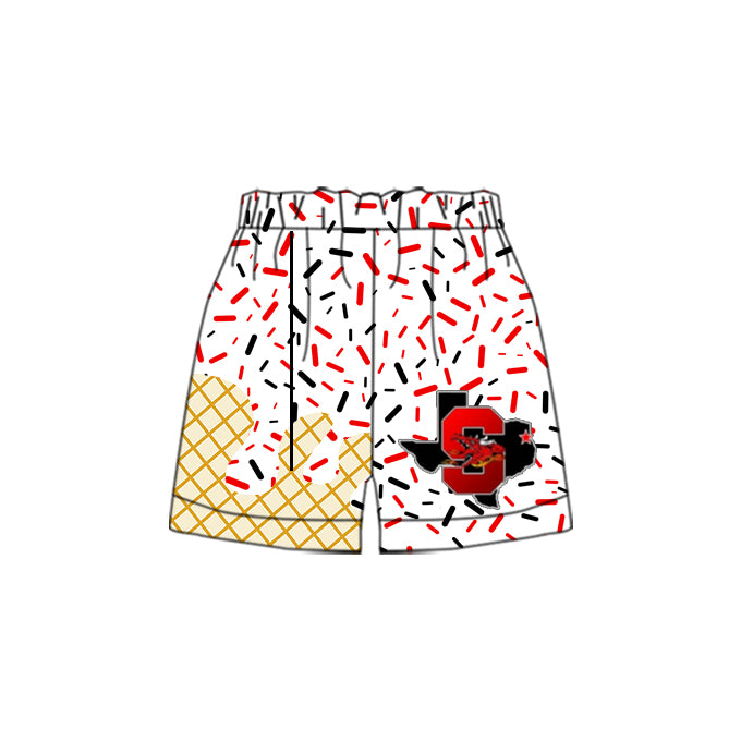 custom moq 3 eta 6-8weeks baby boys clothes team colors summer shorts