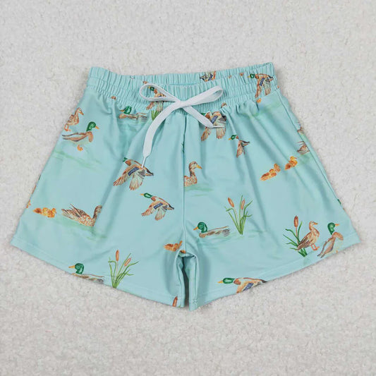 Best Sell RTS Baby Boys Summer Ducks Trunks Swimsuits Swimwear Comfortable Breathable Waterwear for Infants