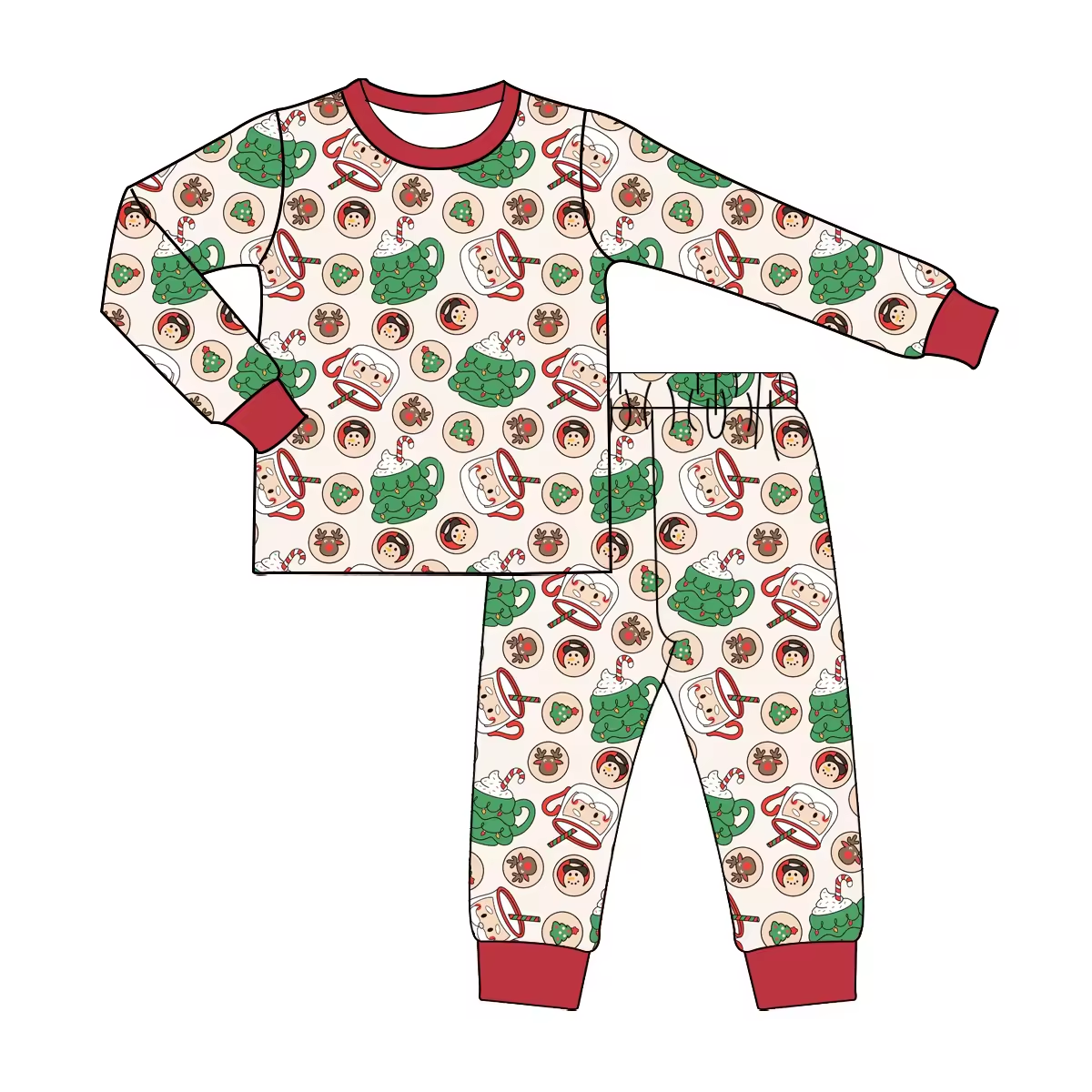 Custom moq 3 eta 6-8weeks Christmas tree shaped water cup - small human head pattern lotus color long set