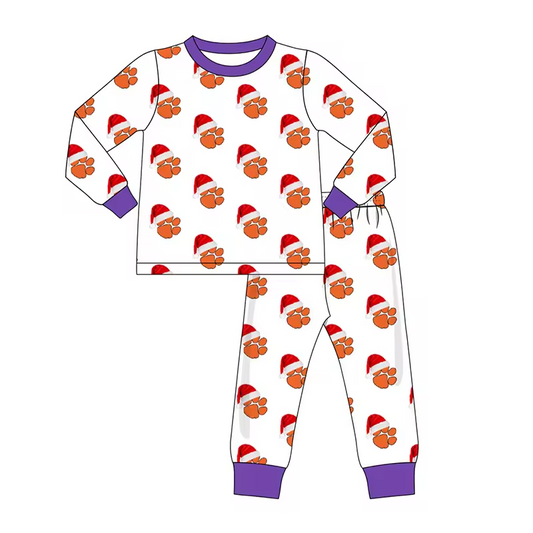 Custom moq 3 eta 6-8weeks Christmas Kitten Offset Purple Set