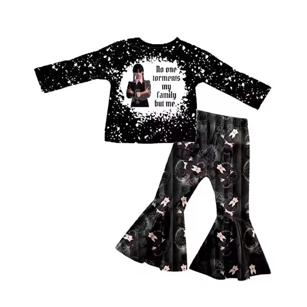 BLACK TOP WITH LONG PANTS OUTFITS