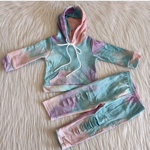 blue and purple cotton outfits