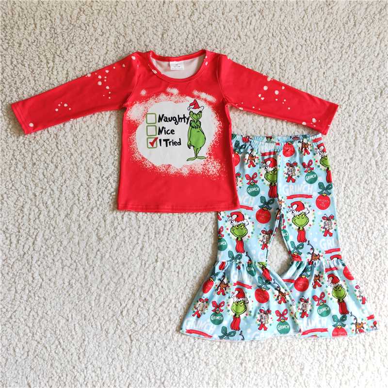 GLP0294 girls long outifts christmas  outfits