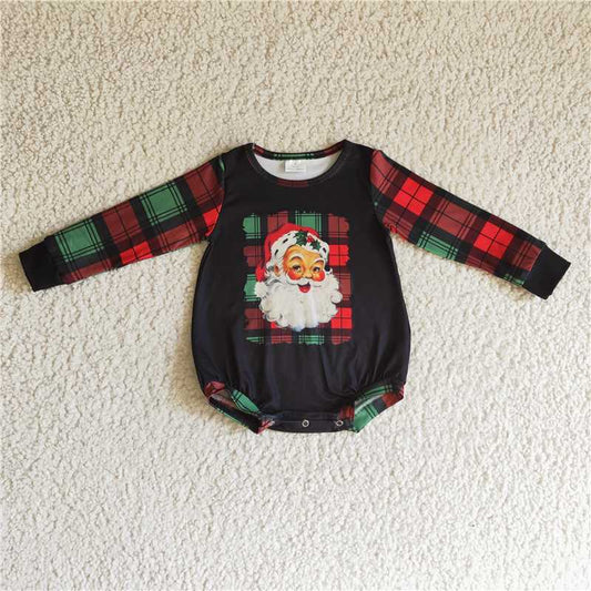 RTS NO MOQ（In Stock）LR0177 baby clothing long sleeve bodysuit milk silk baby romper  print