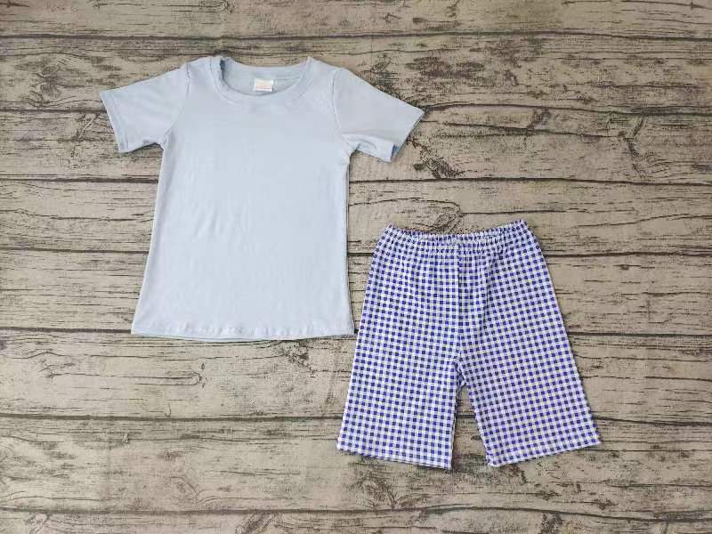 boys short sleeve top with short pants