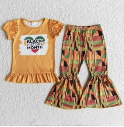 black history month girls outfits