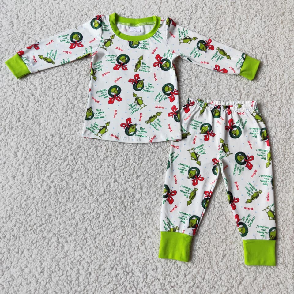 6 B4-20 2pcs match boys pjs outfits