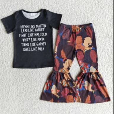 black top with long pants outfits