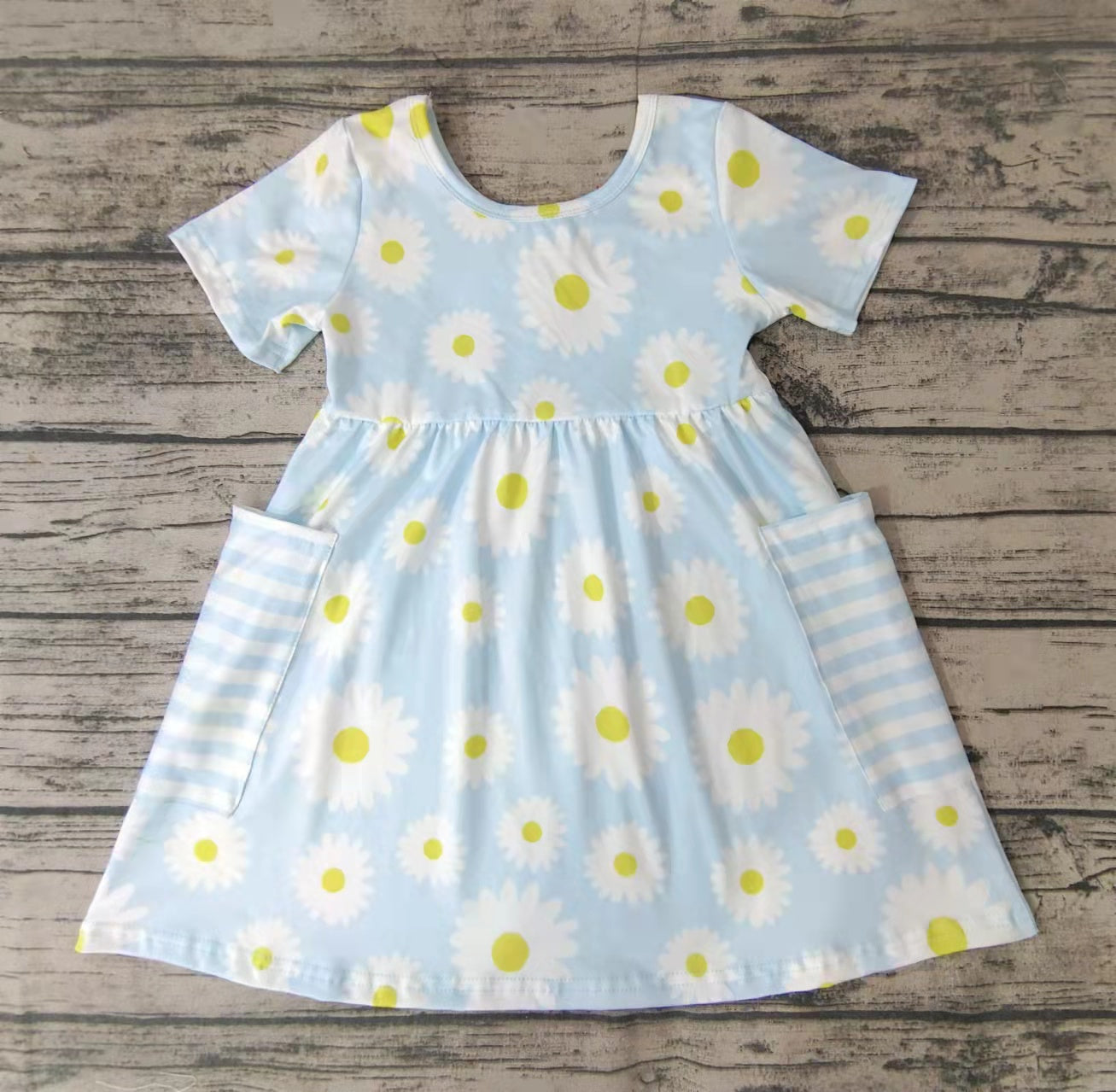 sun flower summer dress