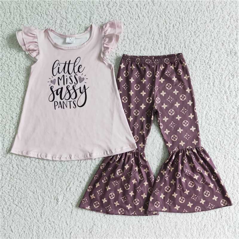 GSPO0087 kids clothes 2 pieces fall outfits