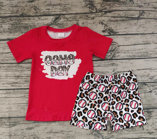 cameday red boys outfits