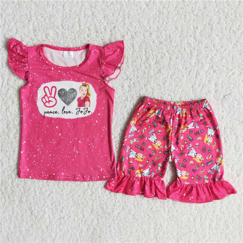 Love Girls LOL Shorts Set